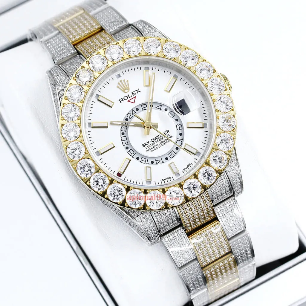 新製品ロレックス時計 オイスター パーペチュアル デイトジャスト シリーズ ダイヤモンドセット 59622A