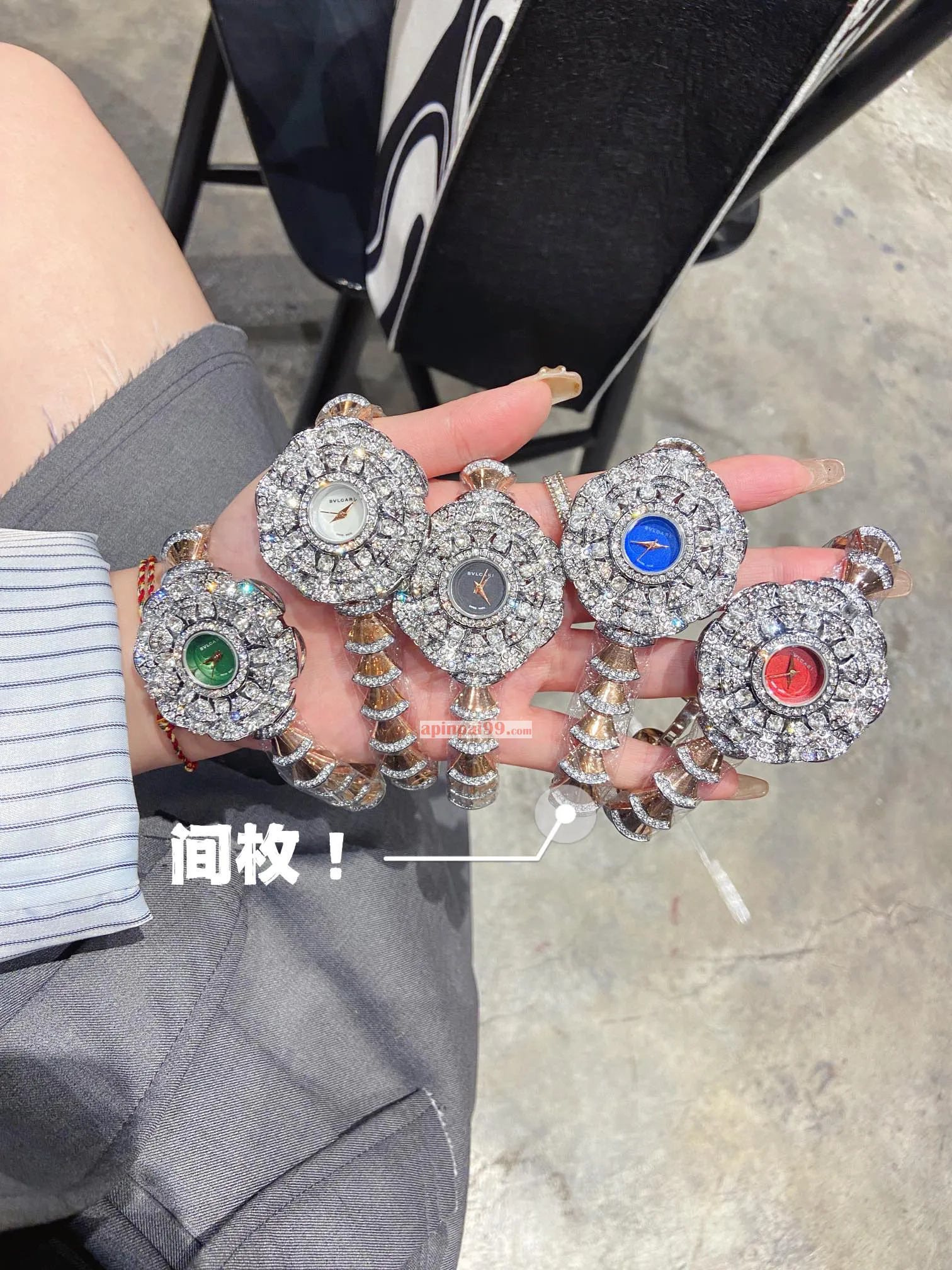 ブルガリ AIIegra ジェムストーンスーパーコピーの時計 10569