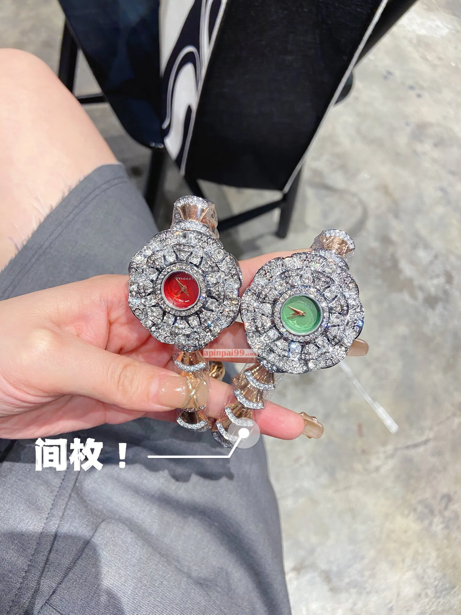 ブルガリ AIIegra ジェムストーンスーパーコピーの時計 10569[1]