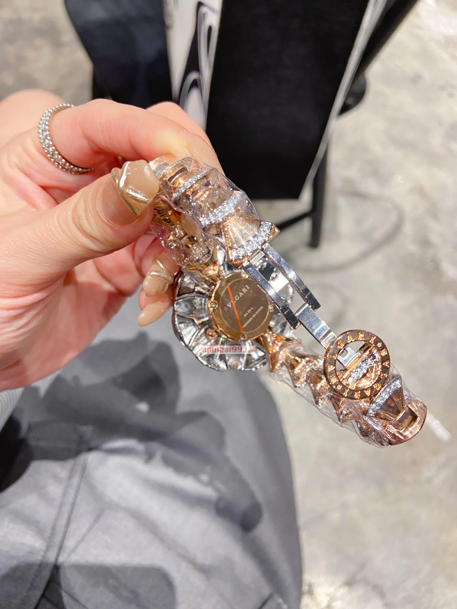 ブルガリ AIIegra ジェムストーンスーパーコピーの時計 10569[5]