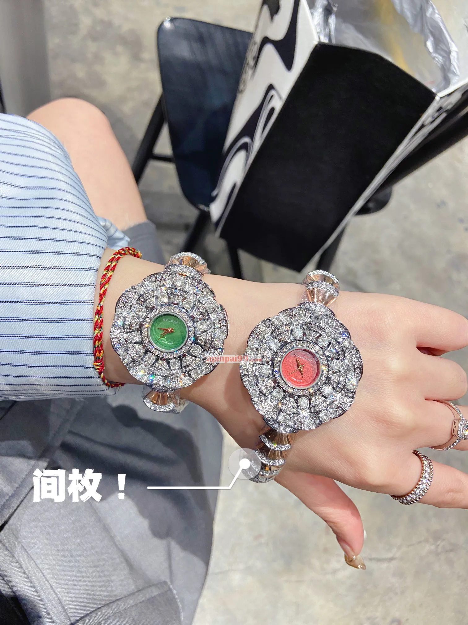 ブルガリ AIIegra ジェムストーンスーパーコピーの時計 10569[8]