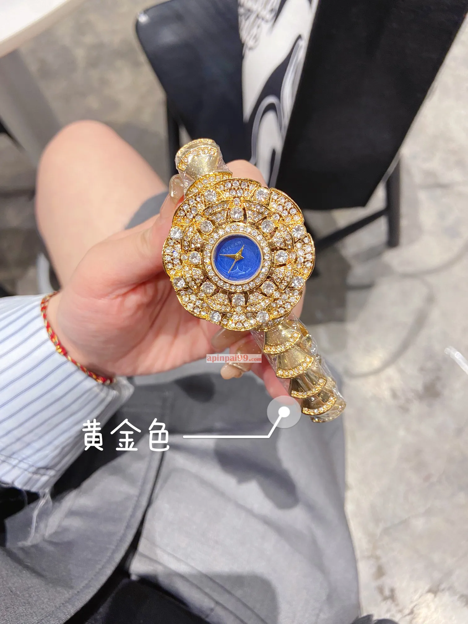 2024最完璧ブルガリ AIIegra ジェムストーンコピー女性の時計 10568[1]