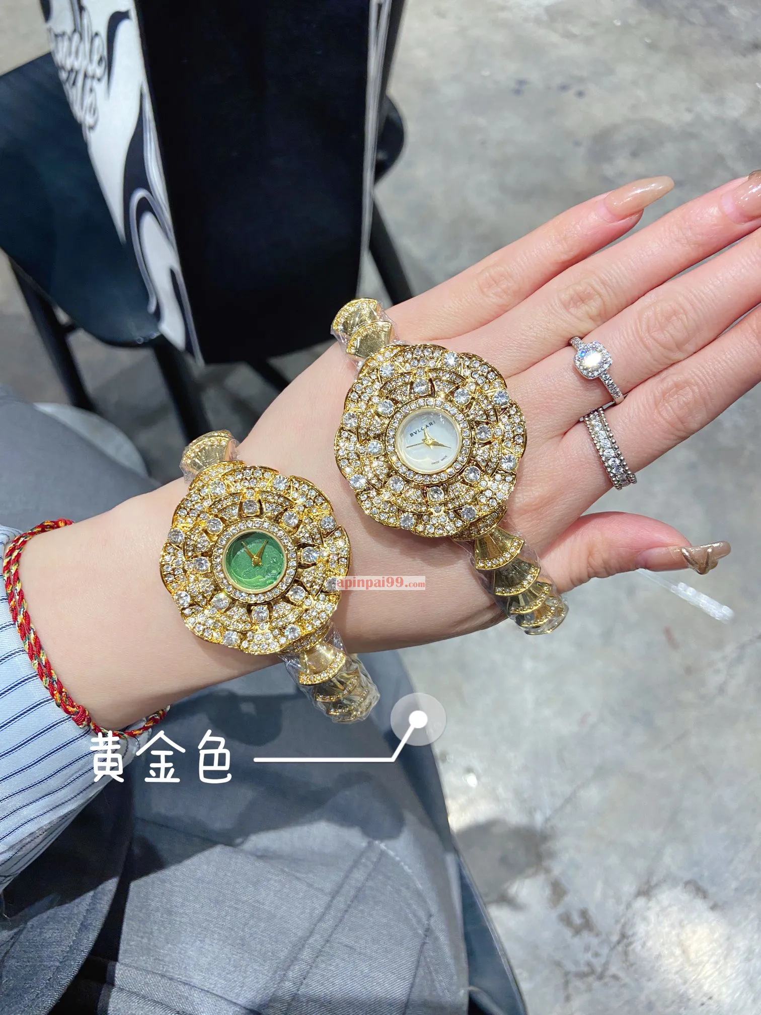 2024最完璧ブルガリ AIIegra ジェムストーンコピー女性の時計 10568[5]