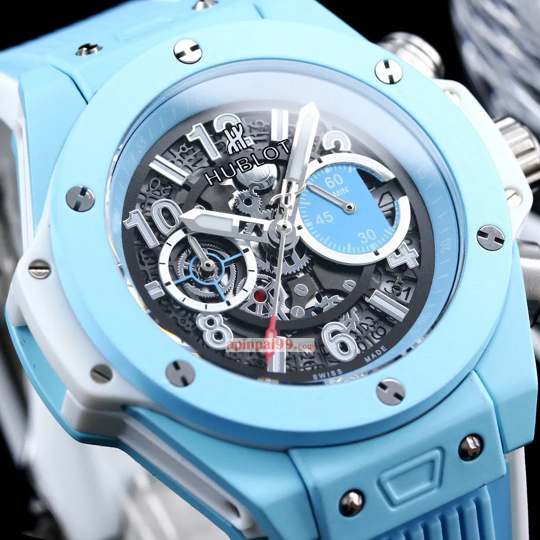 ウブロの新作ビッグ・バン ユニコ サマースカイブルー時計n級 HB.236.M6[5]