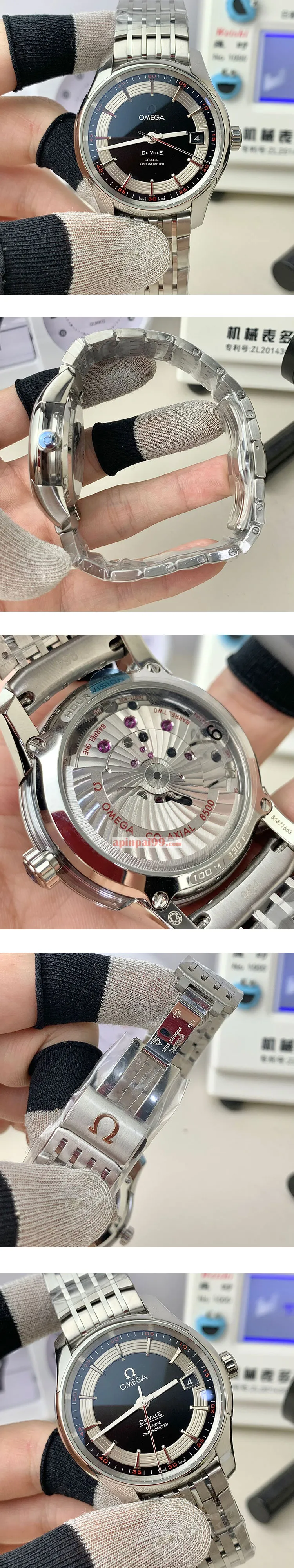 オメガコピー時計n級 デ・ヴィル アワービジョン コーアクシャル 431.30.41.21.01.001