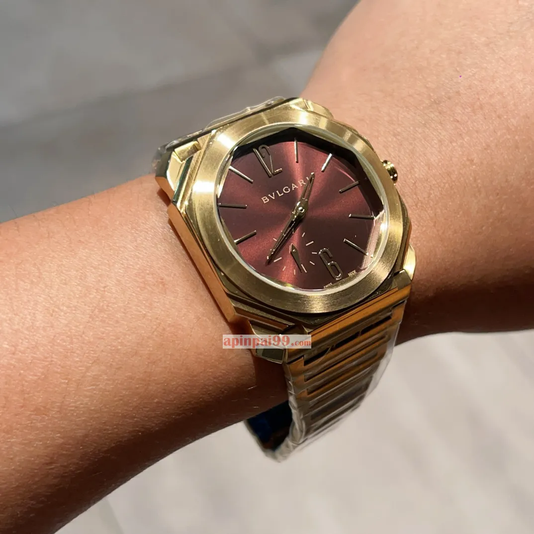 ブルガリの新しいオクト フィニッシモ トスカーナ カッパースーパーコピー時計 BV85960[3]