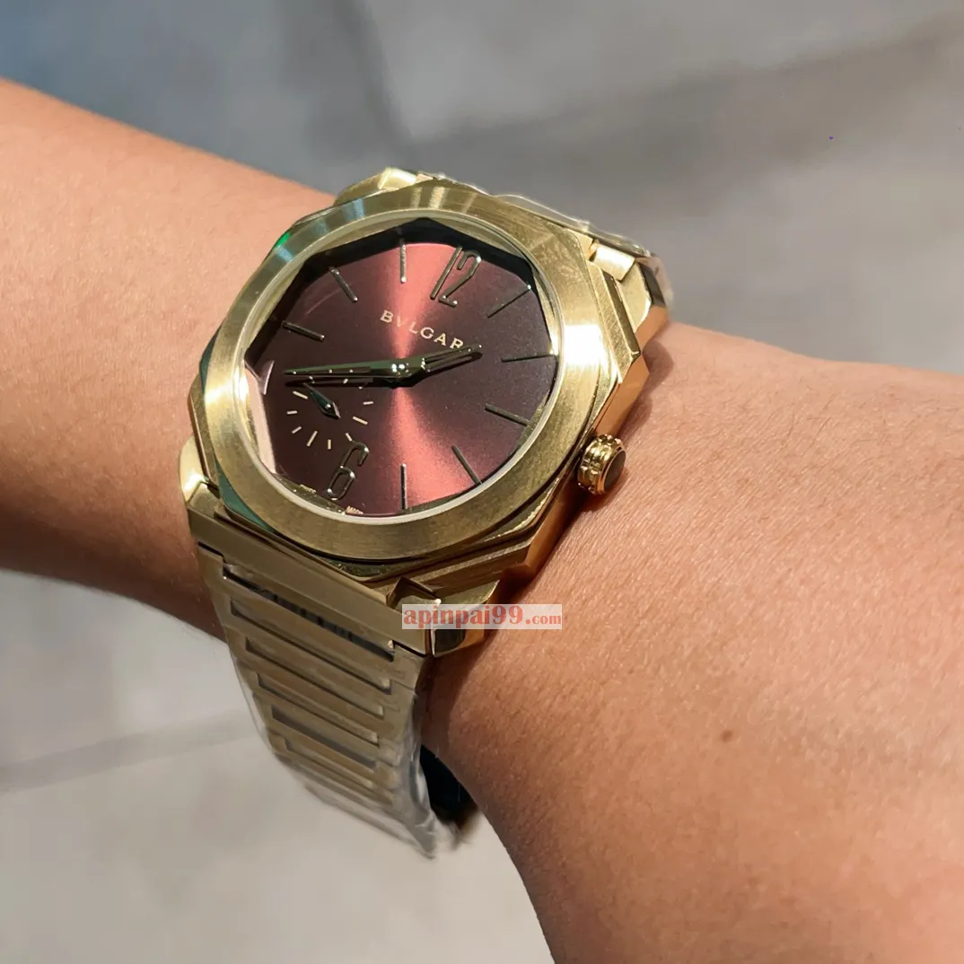 ブルガリの新しいオクト フィニッシモ トスカーナ カッパースーパーコピー時計 BV85960[4]