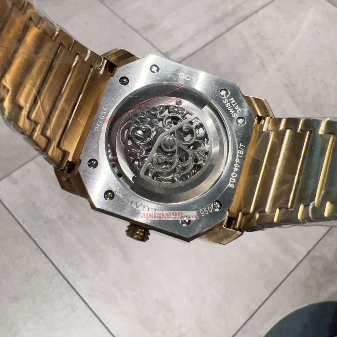 ブルガリの新しいオクト フィニッシモ トスカーナ カッパースーパーコピー時計 BV85960[5]