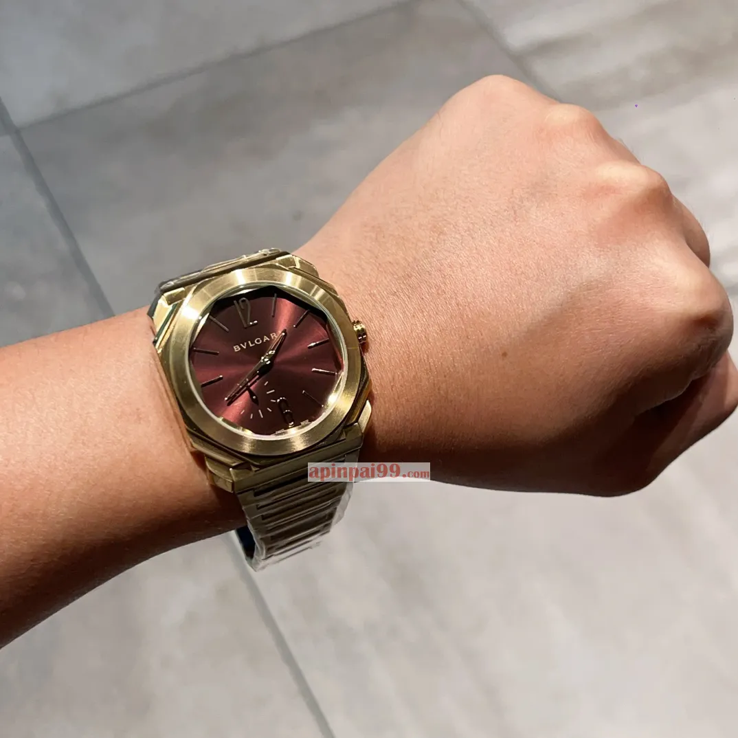 ブルガリの新しいオクト フィニッシモ トスカーナ カッパースーパーコピー時計 BV85960[7]