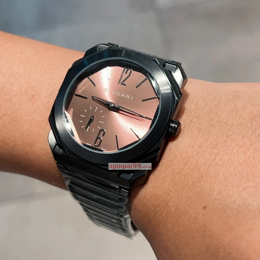 2024最新作ブルガリの新しいオクト フィニッシモ トスカーナ カッパー時計 BV85962[2]