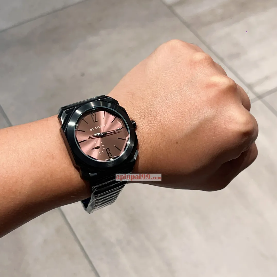 2024最新作ブルガリの新しいオクト フィニッシモ トスカーナ カッパー時計 BV85962[6]