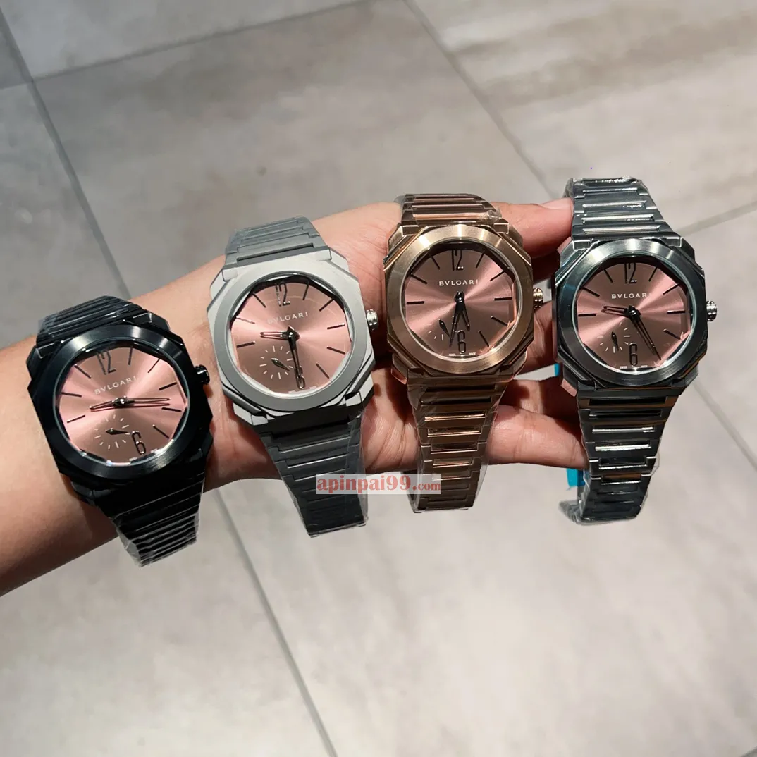 2024最新作ブルガリの新しいオクト フィニッシモ トスカーナ カッパー時計 BV85962[8]