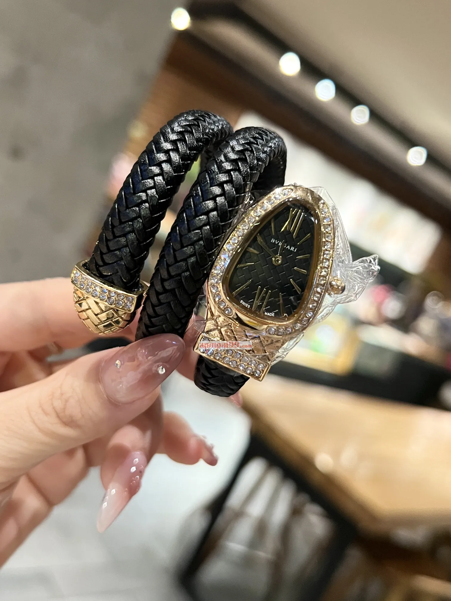 最完璧のブルガリ女性スネークコピー時計n級 BV36001