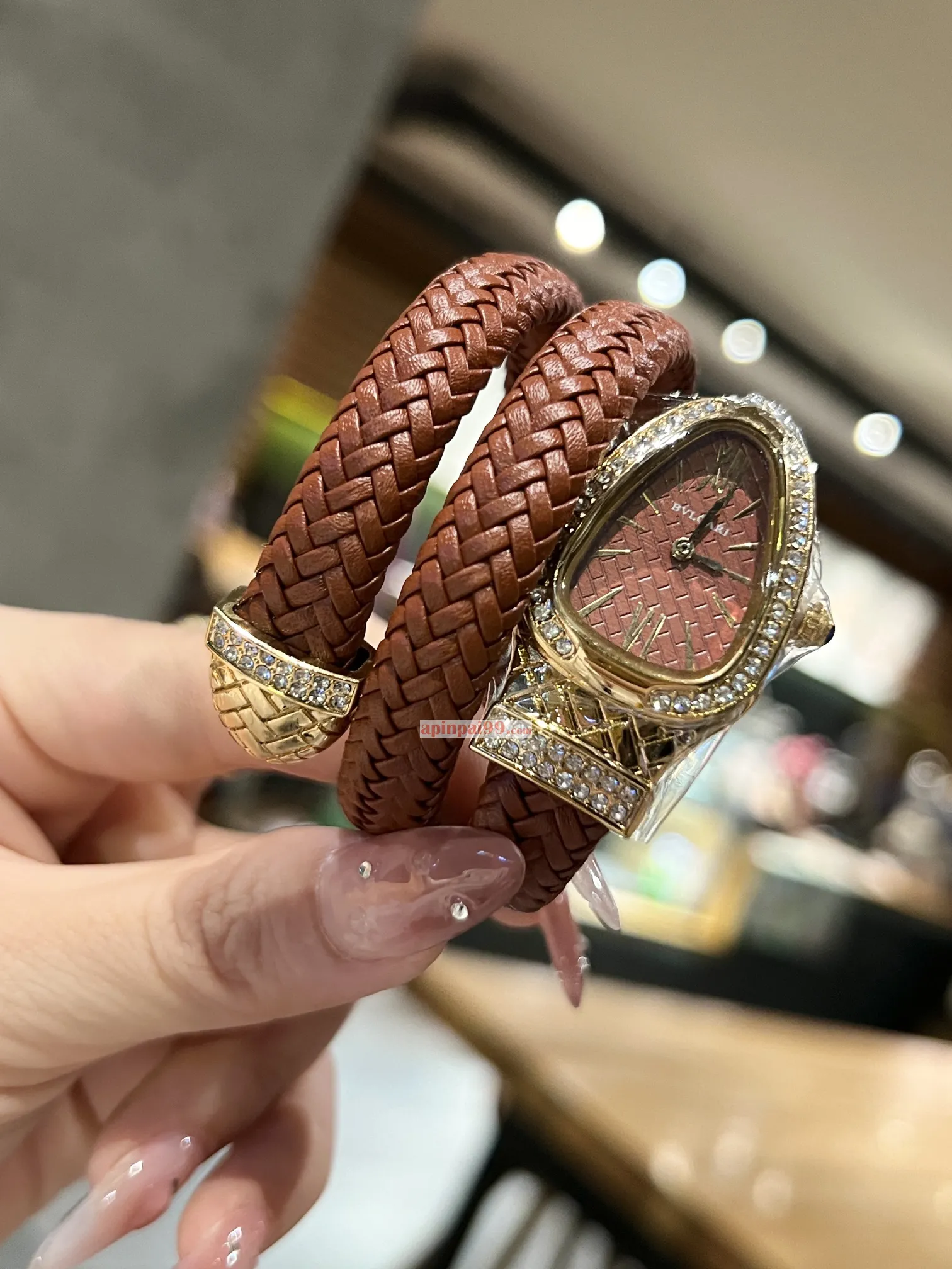 最完璧のブルガリ女性スネークコピー時計n級 BV36001[2]