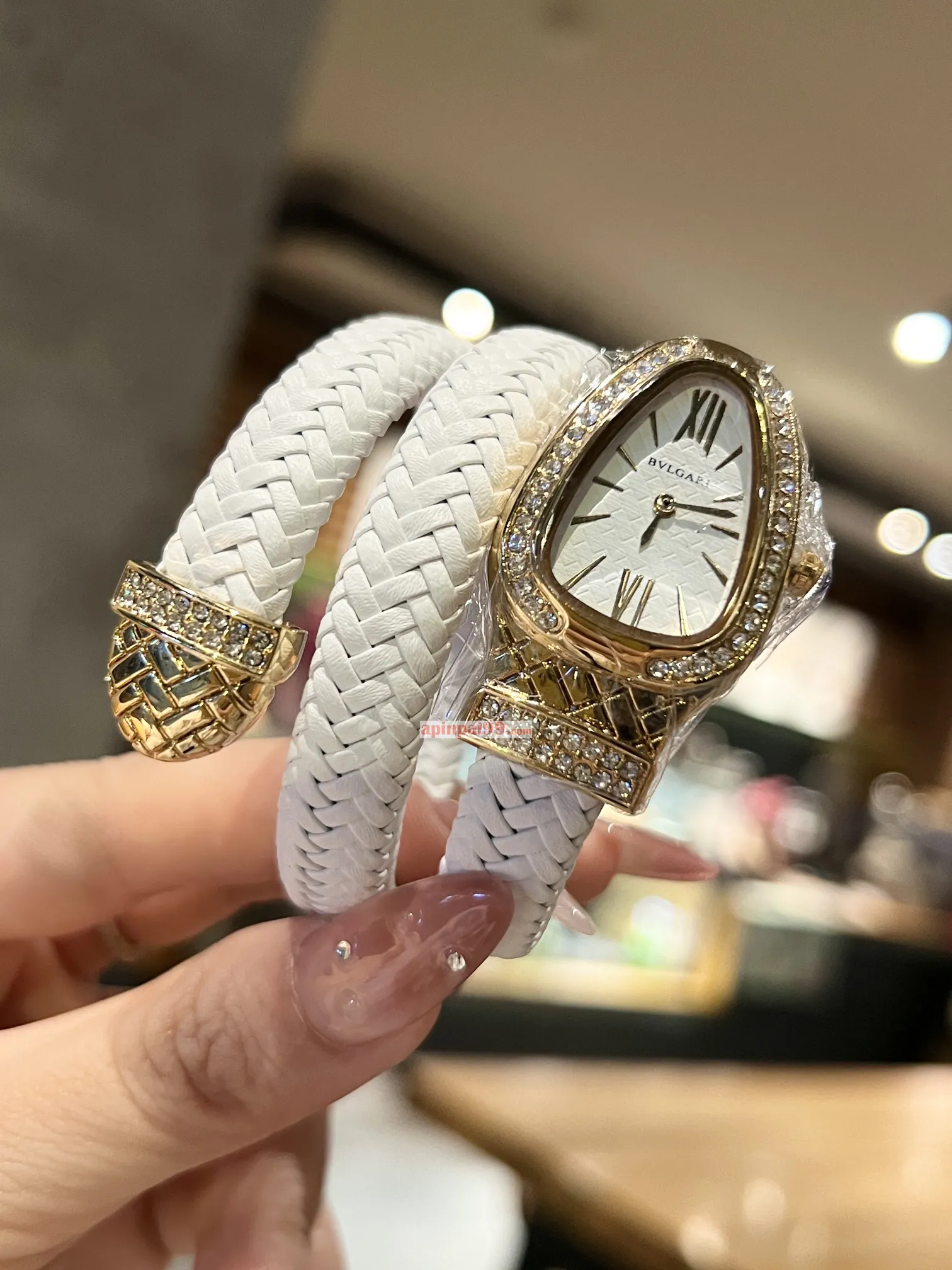 最完璧のブルガリ女性スネークコピー時計n級 BV36001[4]