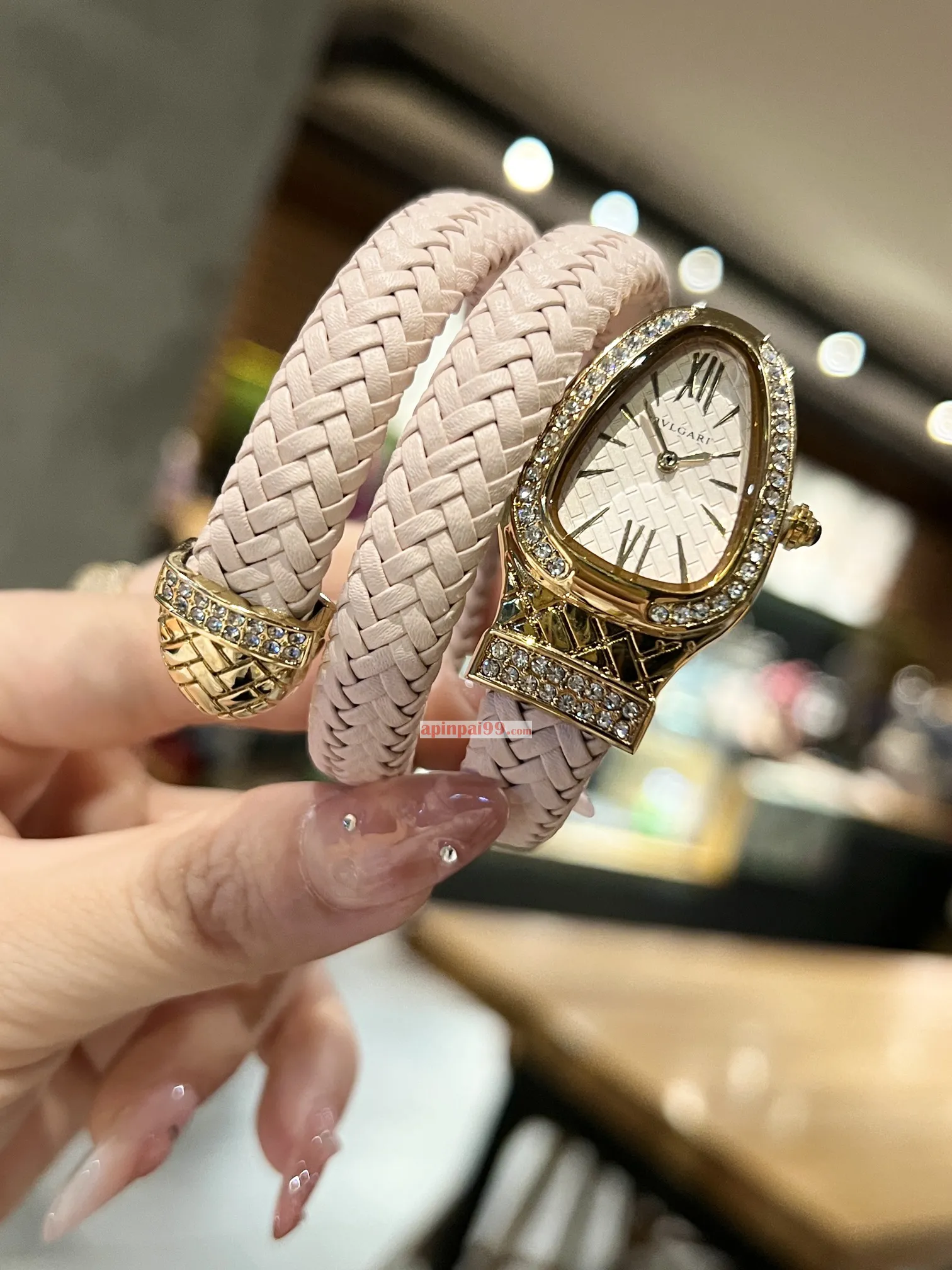 最完璧のブルガリ女性スネークコピー時計n級 BV36001[5]