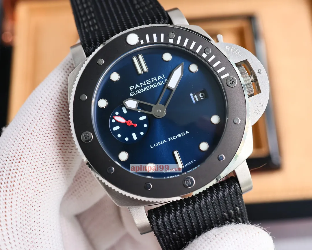 パネライスーパーコピーn級ロールアウトする ルミノール マリーナ シリーズのコピー時計 AISI317[2]