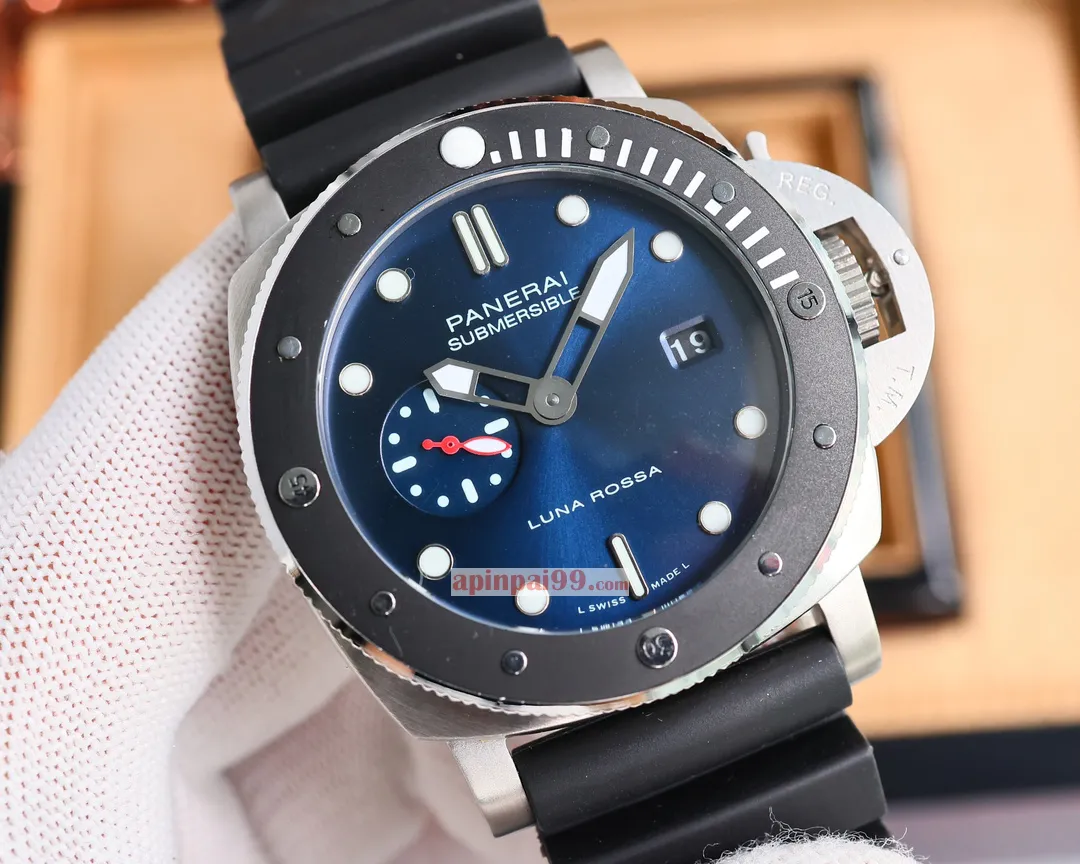 パネライスーパーコピーn級ロールアウトする ルミノール マリーナ シリーズのコピー時計 AISI317[3]