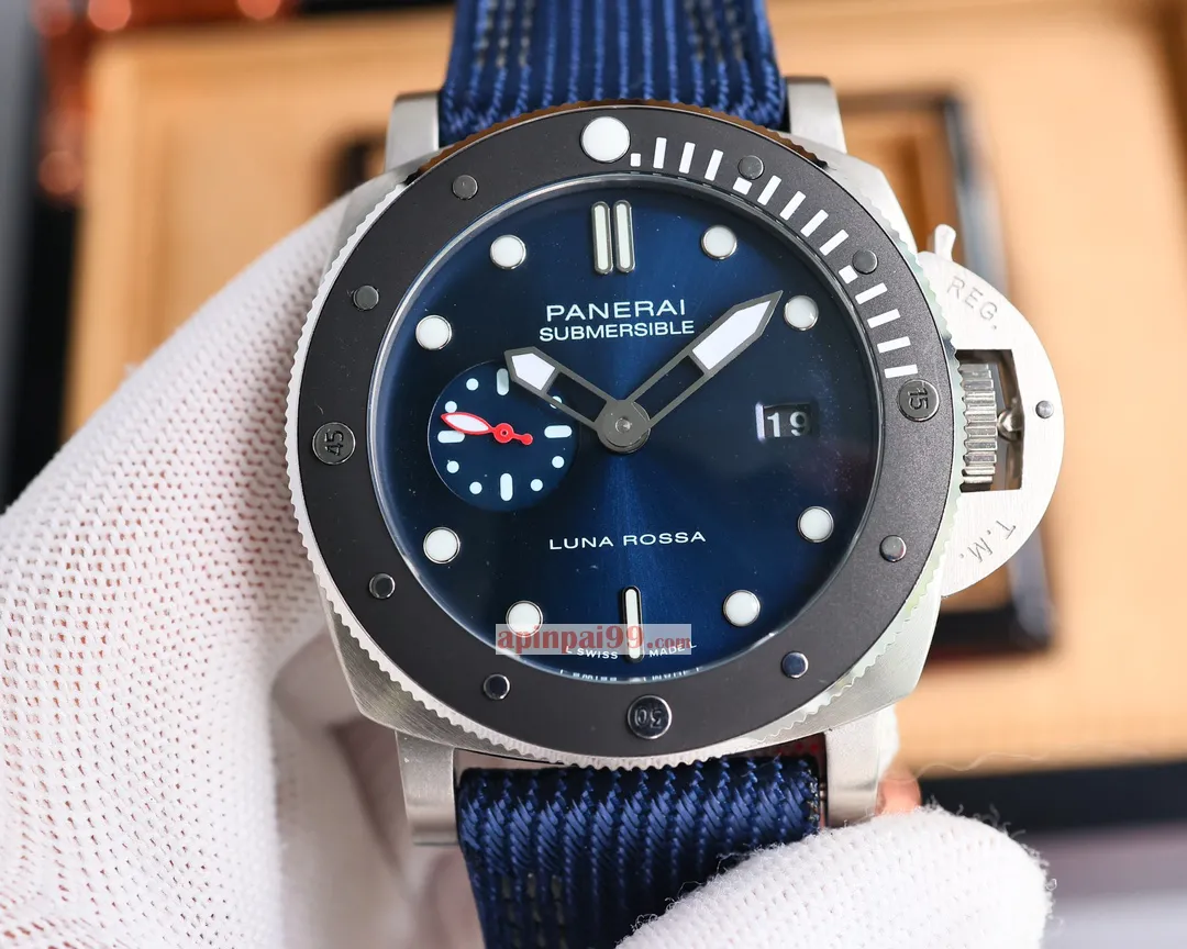 パネライスーパーコピーn級ロールアウトする ルミノール マリーナ シリーズのコピー時計 AISI317[5]