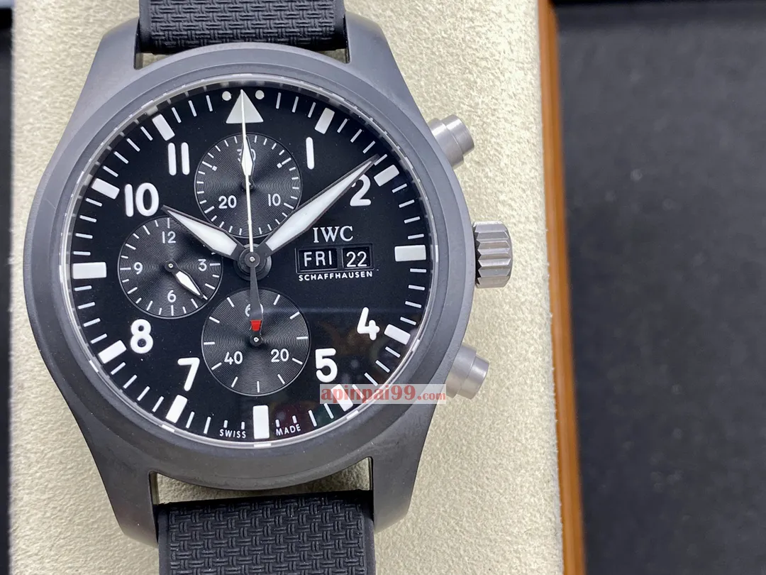 2024最新 IWCスーパーコピー時計セラミック パイロット トップ ガン クロノグラフ スペシャル エディション 170484