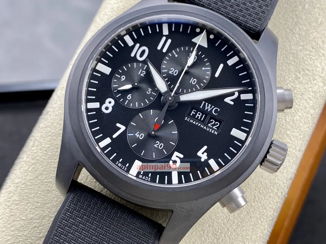 2024最新 IWCスーパーコピー時計セラミック パイロット トップ ガン クロノグラフ スペシャル エディション 170484[2]