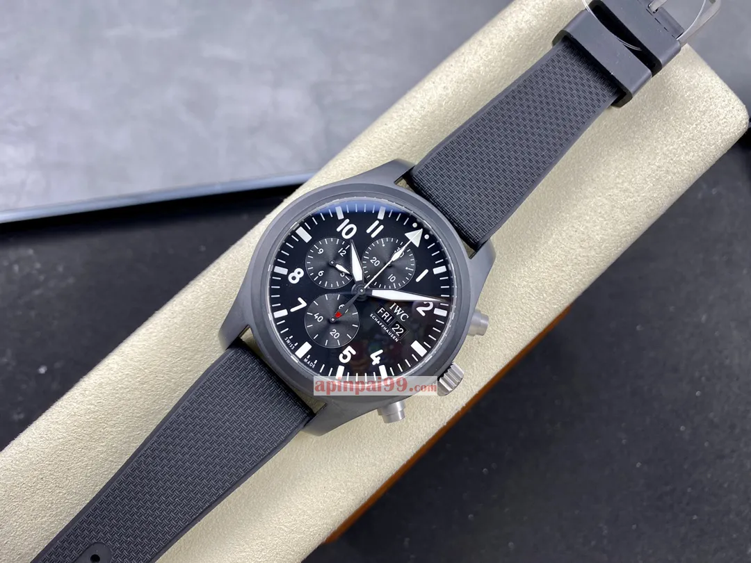 2024最新 IWCスーパーコピー時計セラミック パイロット トップ ガン クロノグラフ スペシャル エディション 170484[3]