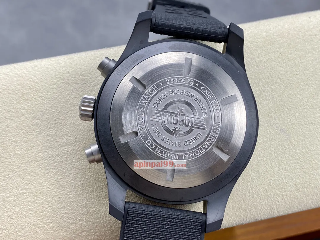 2024最新 IWCスーパーコピー時計セラミック パイロット トップ ガン クロノグラフ スペシャル エディション 170484[6]