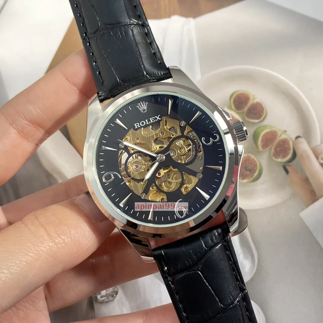 新品ロレックス スケルトン メンズ カジュアル機械式コピー時計 50049[1]