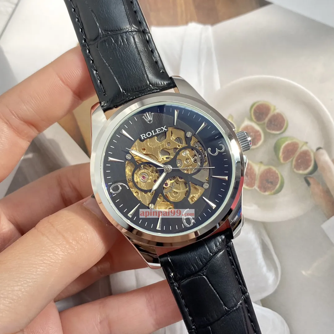 新品ロレックス スケルトン メンズ カジュアル機械式コピー時計 50049[2]