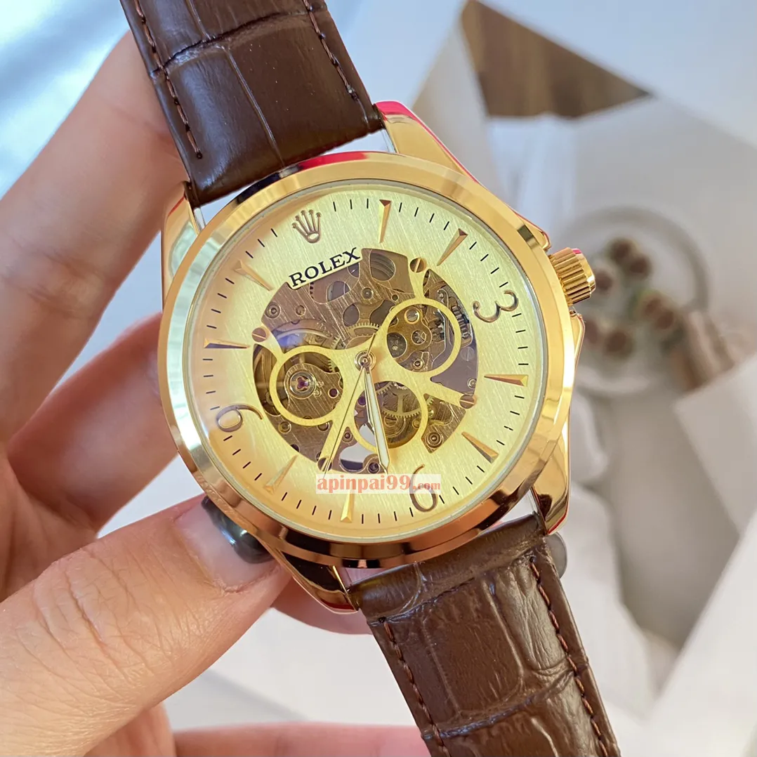 新品ロレックス スケルトン メンズ カジュアル機械式コピー時計 50049