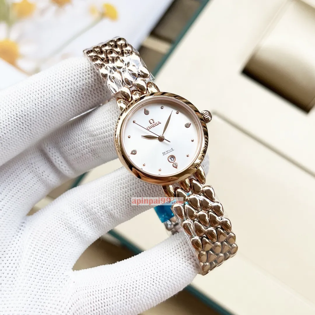 2024新款オメガの女神ウォータードロップシリーズの腕時計 424.12.206.13[5]