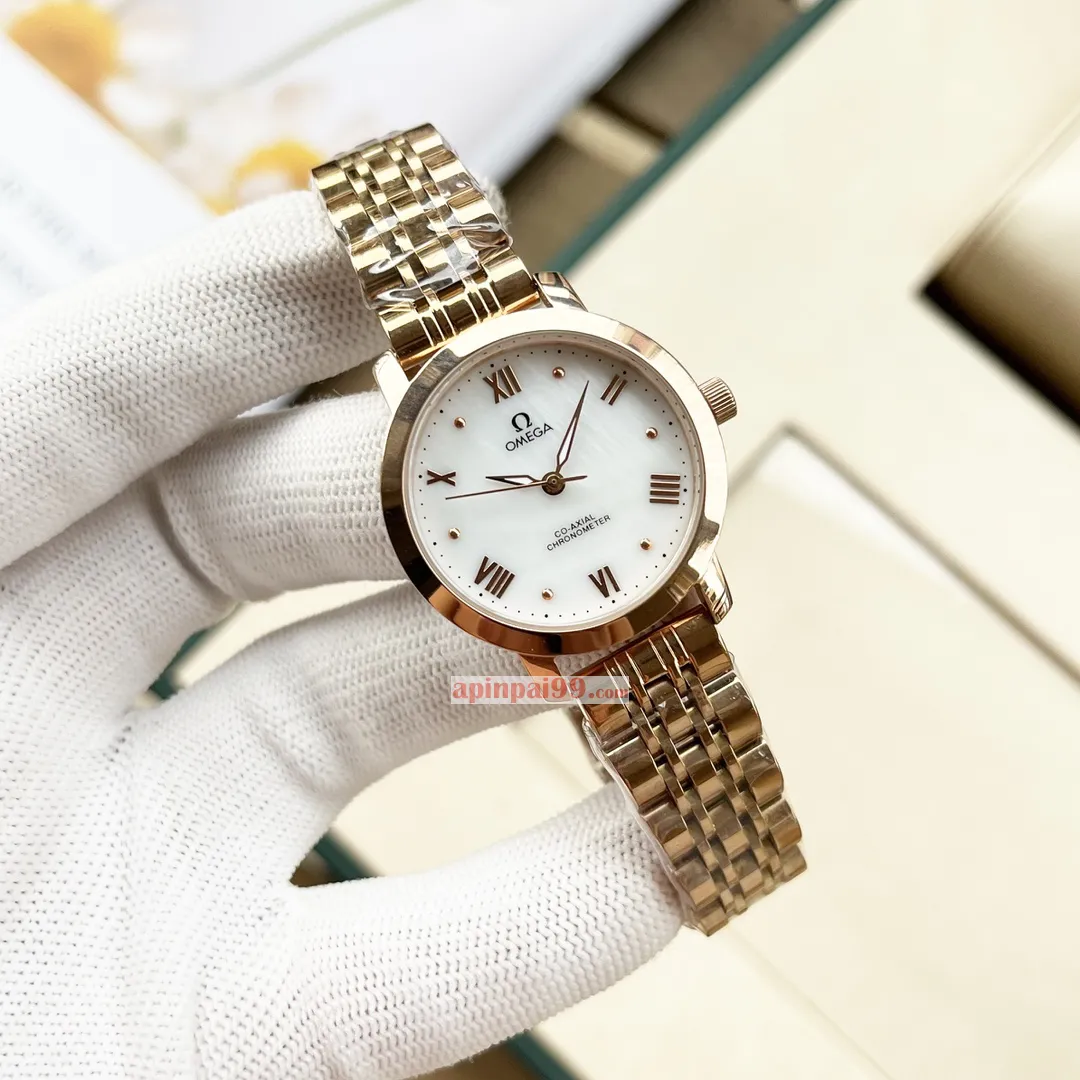 最新Omegaファッション女性クォーツスーパーコピー時計 424.12.569[3]