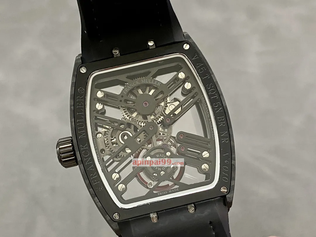 高級フランクミュラーコピー腕時計 パイオニア シリーズ インテグレーテッド トゥールビヨン 170452[6]