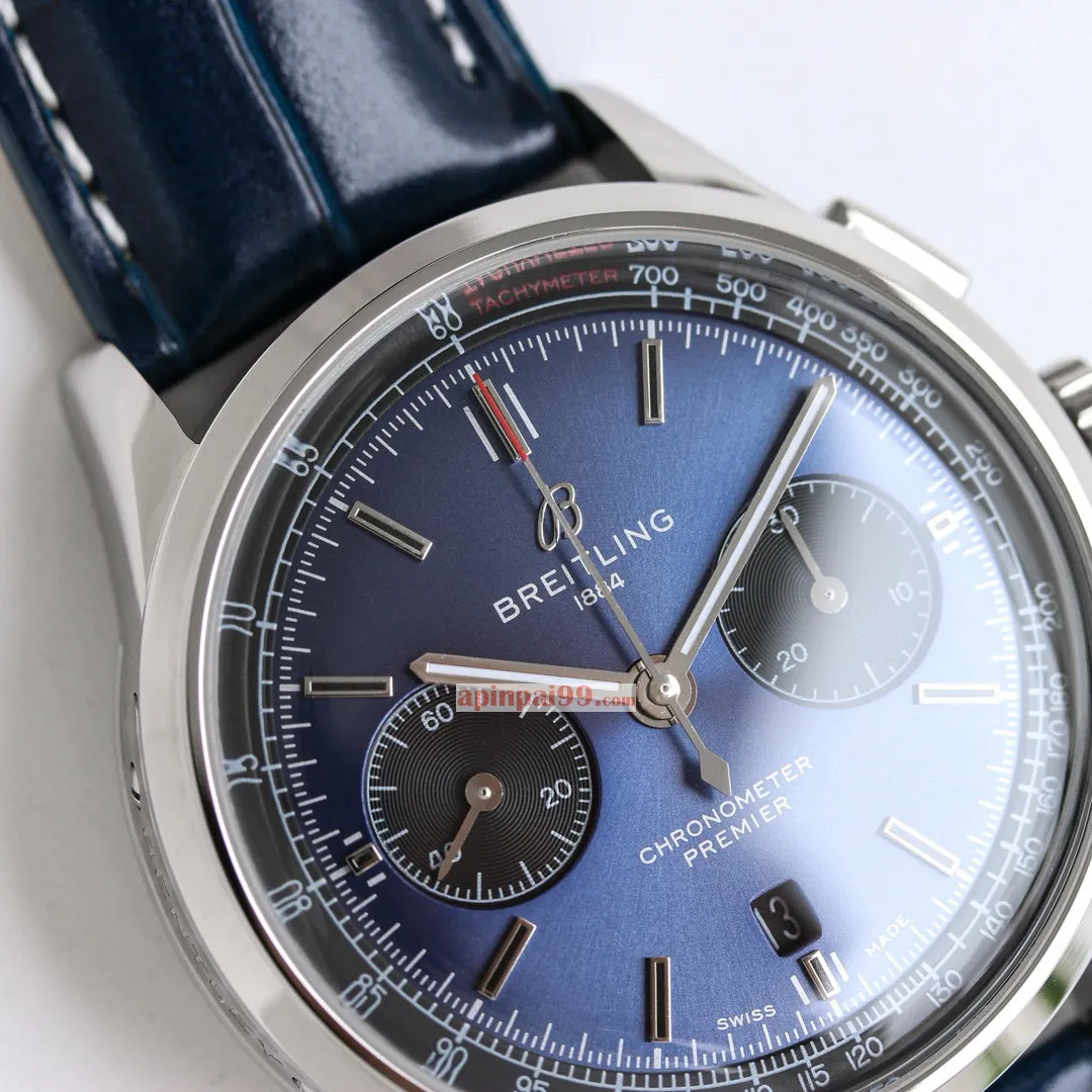 新製品ブルー ブライトリング ブランドN級品 ベントレー B01 クロノグラフ B3280201[3]