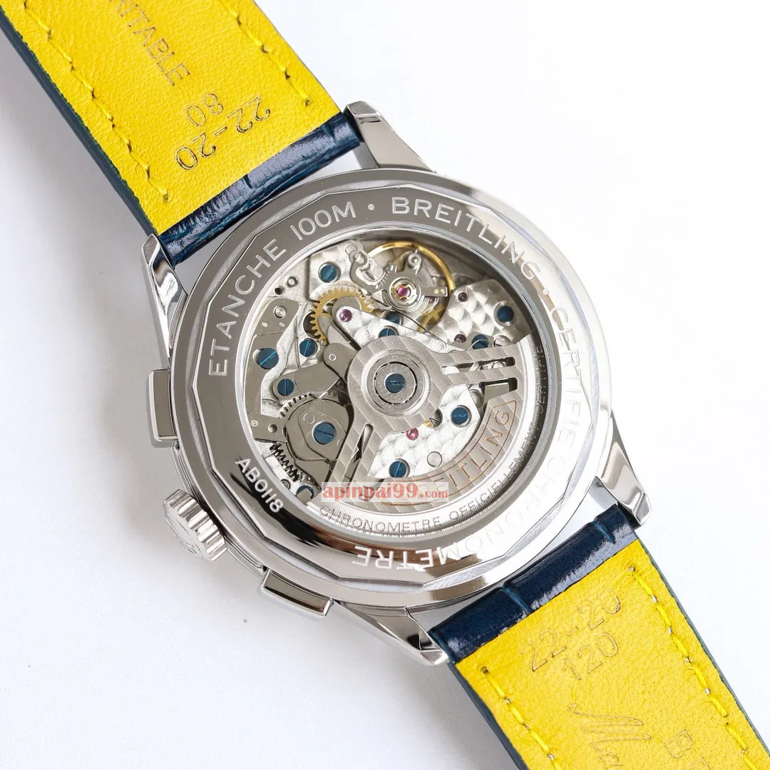 新製品ブルー ブライトリング ブランドN級品 ベントレー B01 クロノグラフ B3280201[6]