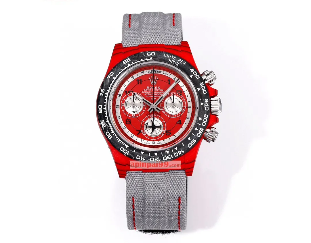 高級時計ロレックス ユニバース クロノグラフ デイトナ シリーズ カーボンファイバー ルミナス 369810[1]