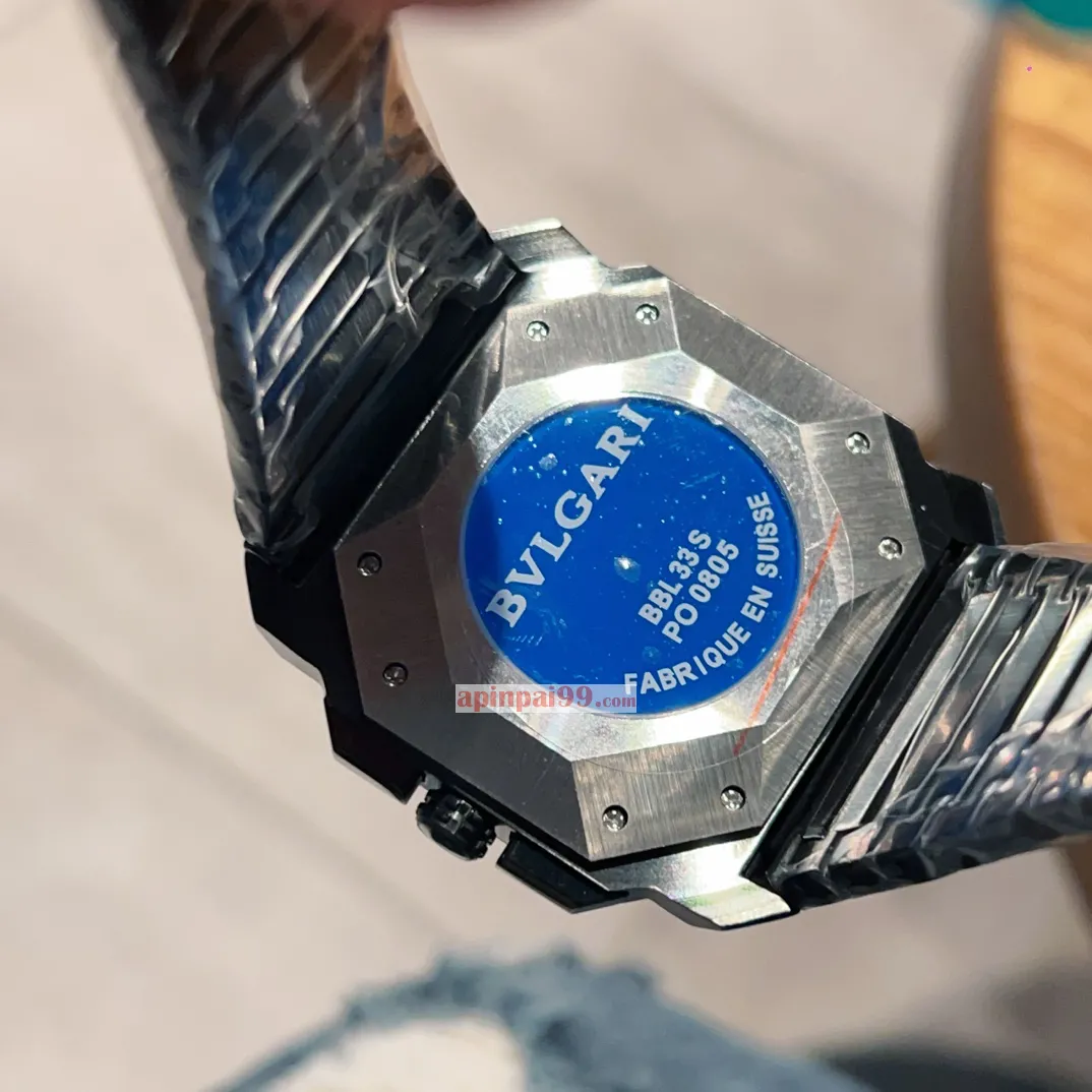 ブルガリコピー時計n級 オクト フィニッシモ GMT オートマチック クロノグラフ OS クロノグラフ BV32051[6]