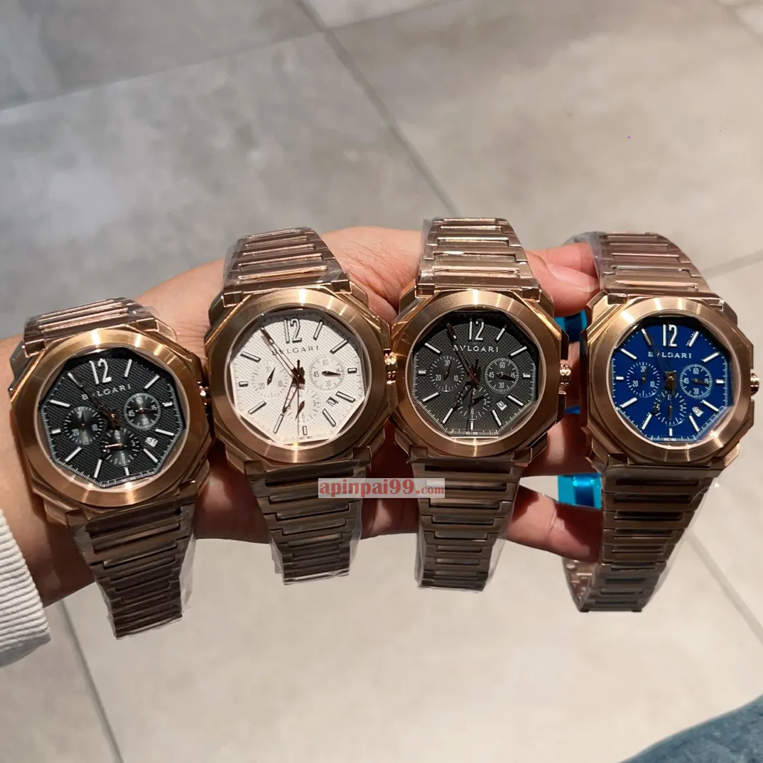 2024新作ブルガリ時計 オクト フィニッシモ GMT オートマチック クロノグラフ OS クロノグラフ BV32052[8]