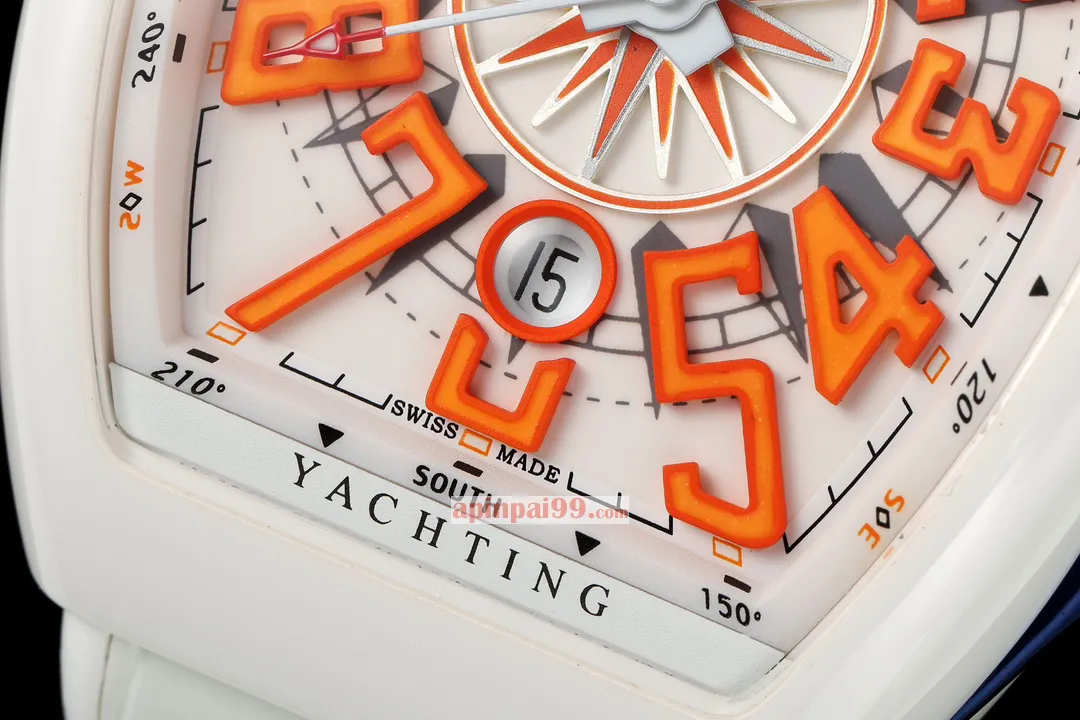 高級スーパーコピーフランクミュラー時計 V45 ヨットセラミックモデル 169598[4]