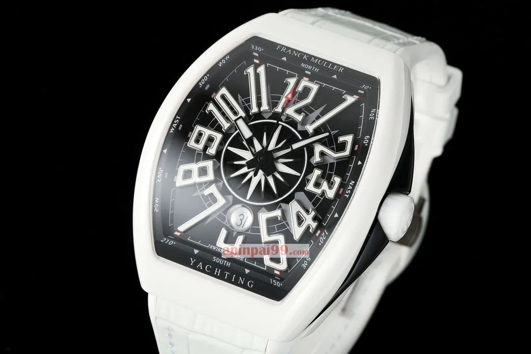 新品フランクミュラー時計コピー V45 ヨットセラミックモデル 169597[2]
