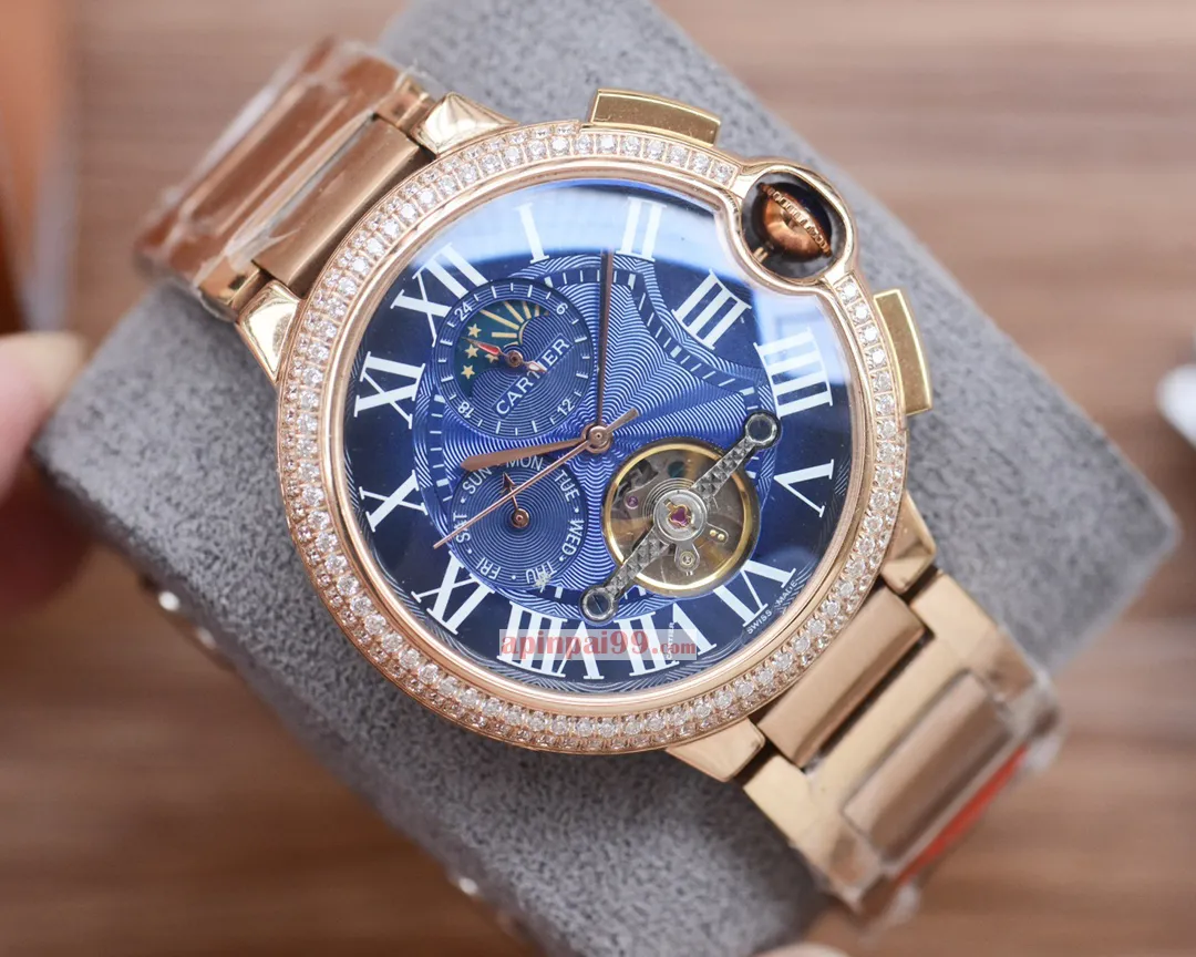 人気最新のカルティエ多機能メンズ時計 C56489[5]