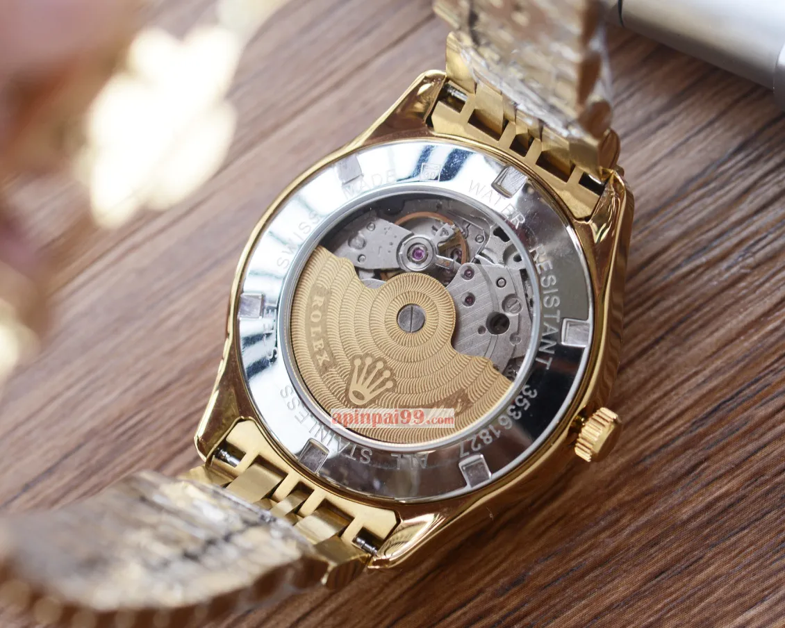 ロレックスの最新三針高級メンズコピー腕時計 62004[8]