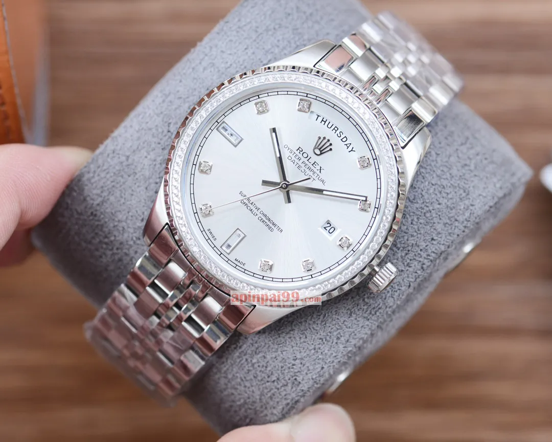 2024スーパーコピーロレックスの最新三針メンズ腕時計 62005[8]