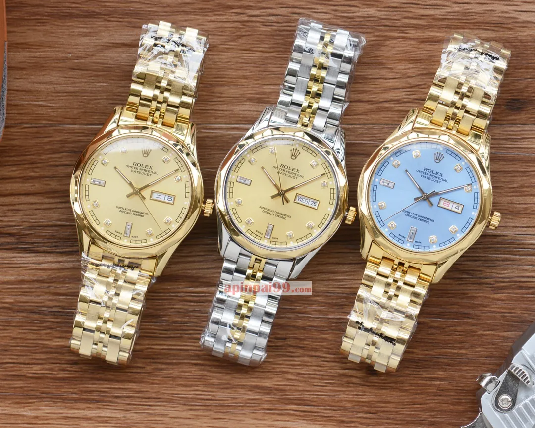 人気のブランドコピーロレックス三針メンズ腕時計 62006