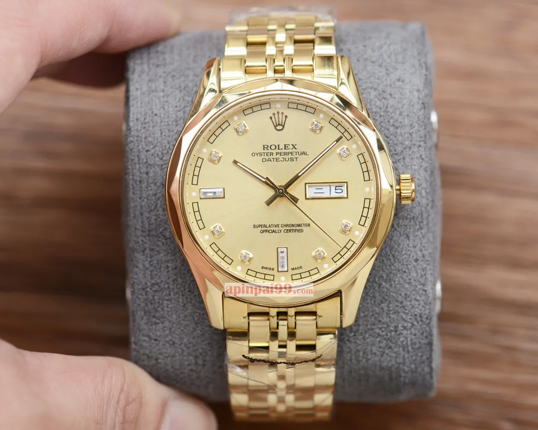 人気のブランドコピーロレックス三針メンズ腕時計 62006[5]