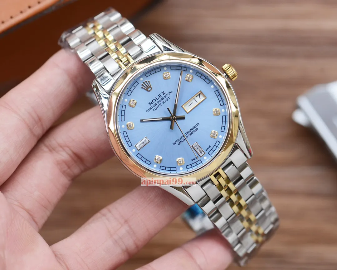 ロレックスの最新n級三針メンズ腕時計 62007[6]