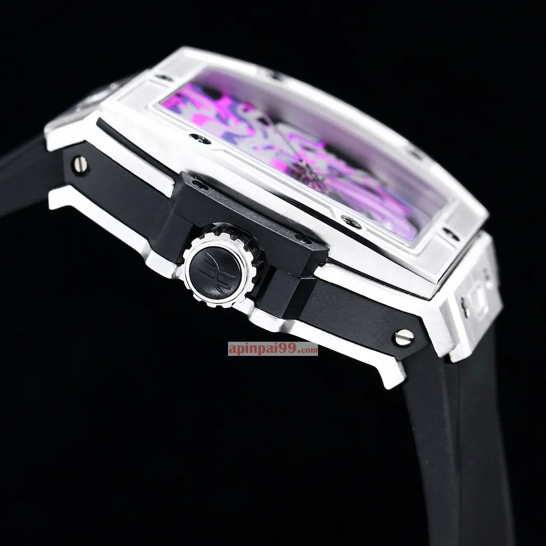 最新款ウブロ ソウル ジアチェン イヤー オブ ドラゴン チタニウム時計 HB26589[6]