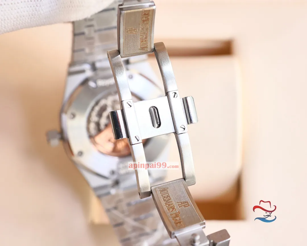 2024高品質オーデマピゲのロイヤル オーク シリーズ ダブル テンプ スケルトン時計 AP5522[8]