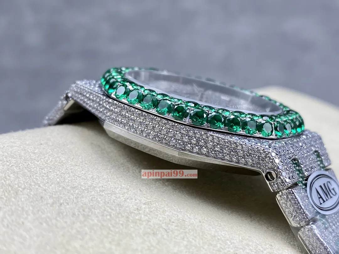 2024年新作 オーデマピゲ ロイヤル オーク ダイヤモンドいっぱい 15400スター AP52000[5]