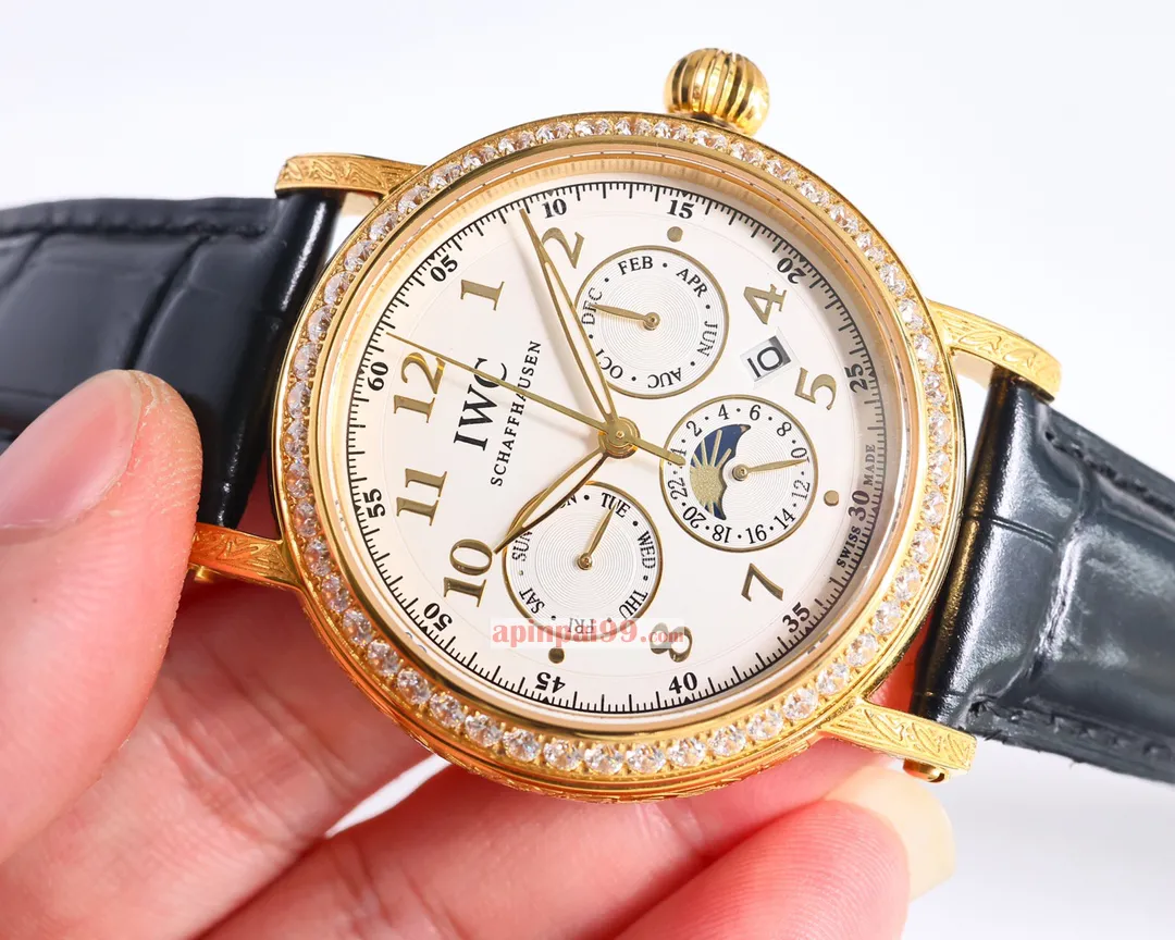 高見えする新品 IWCスーパーコピー6針多機能刻印時計 iwc567[3]